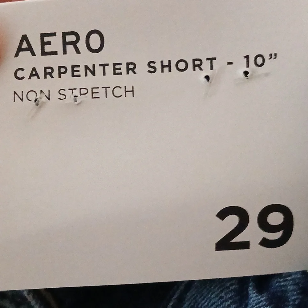 Denim Carpenter Shorts - Blue